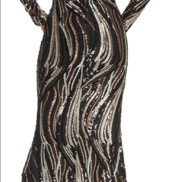 Dress the Population Alessandra Gown - Picture 8 of 9